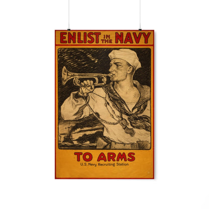 "Enlist in the Navy - To Arms"