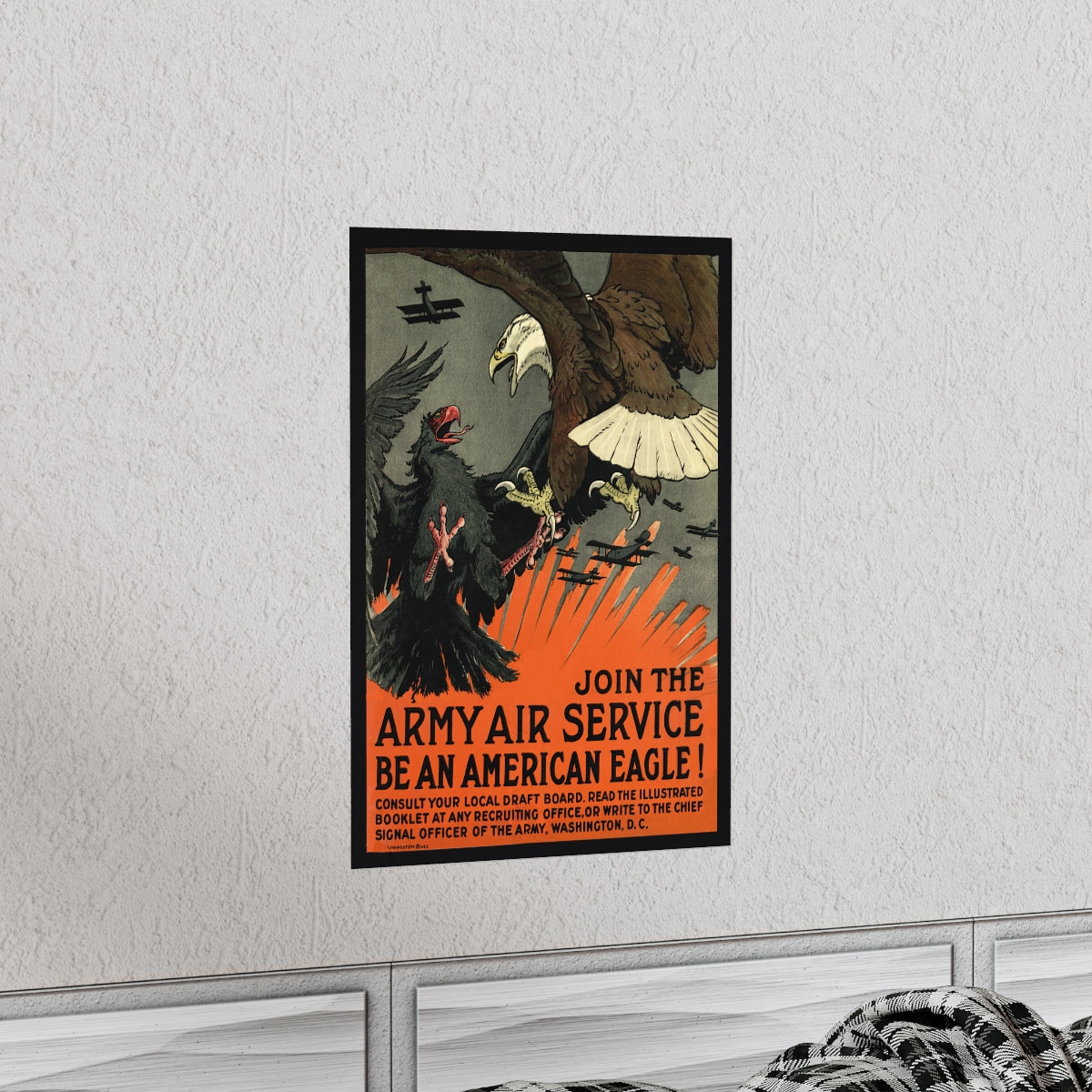 "Be An American Eagle! Join the Army Air Service"