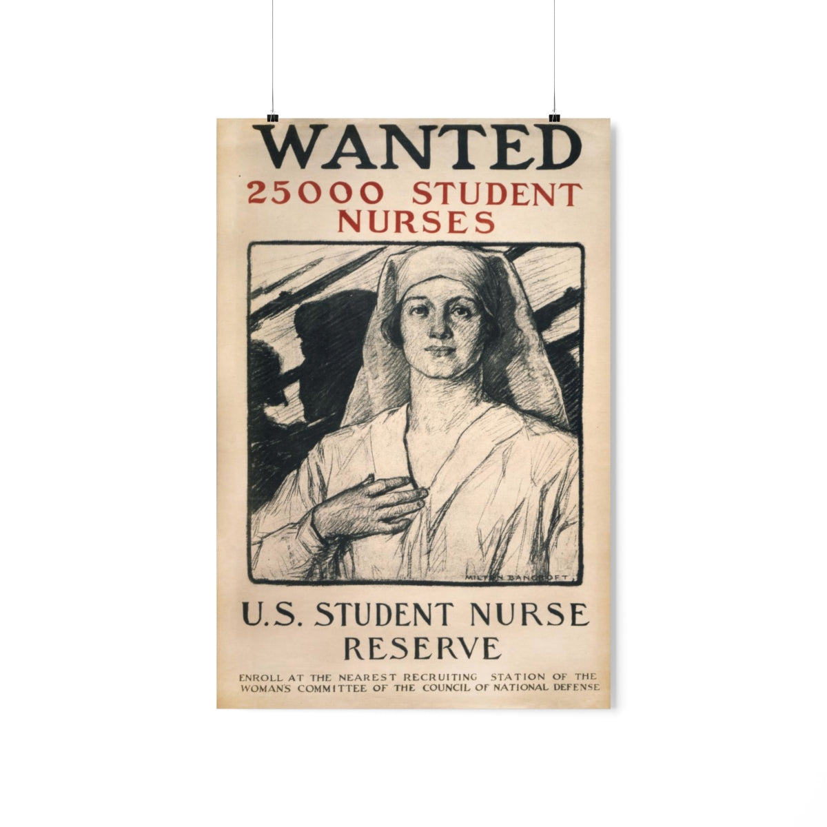 "WANTED 25000 Student Nurses"