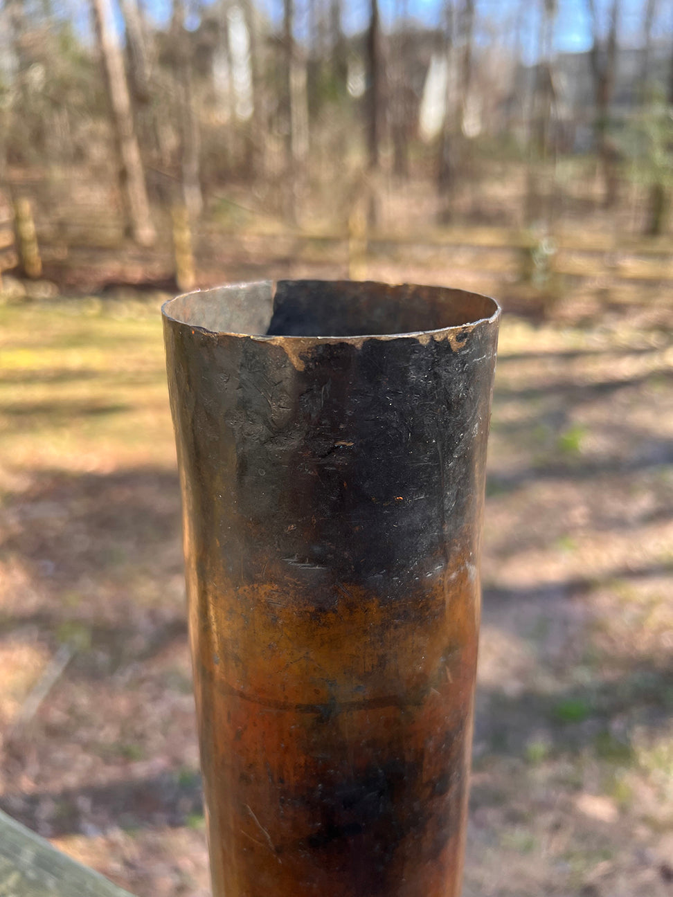 French 75mm Brass Casing - *INERT Relic*