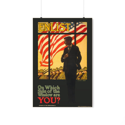 "Enlist - On Which Side of the Window Are YOU?"