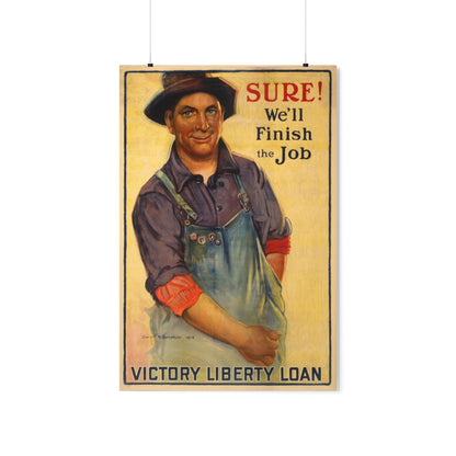 "SURE! We'll Finish the Job!" - Liberty Loan