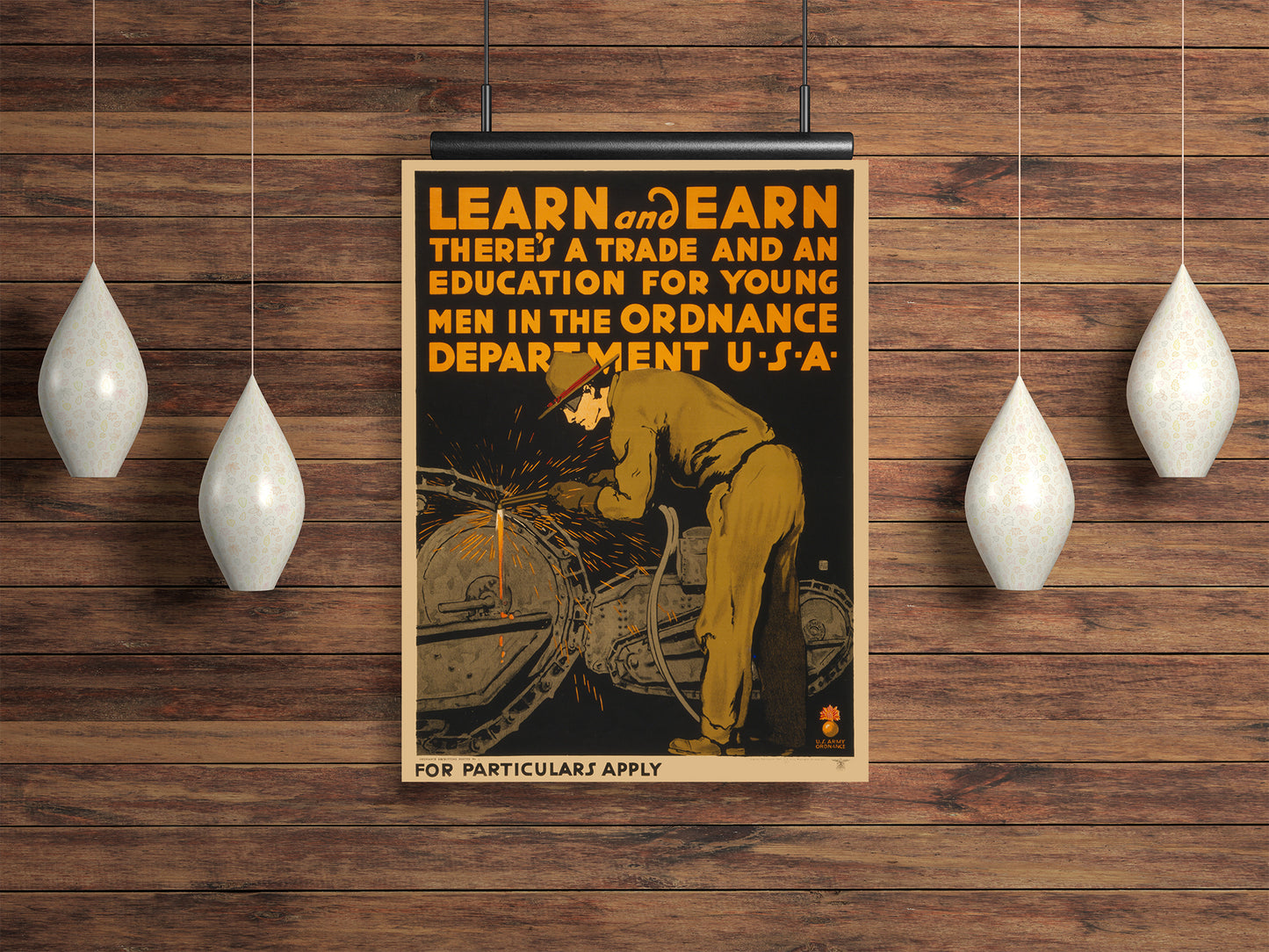 "Learn and Earn - US Ordnance Department"