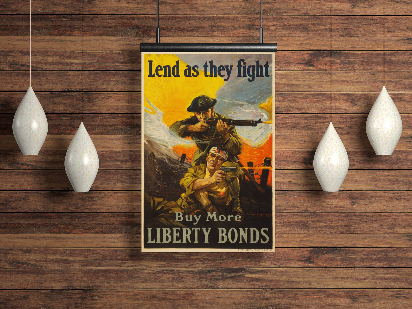 "Lend As They Fight"