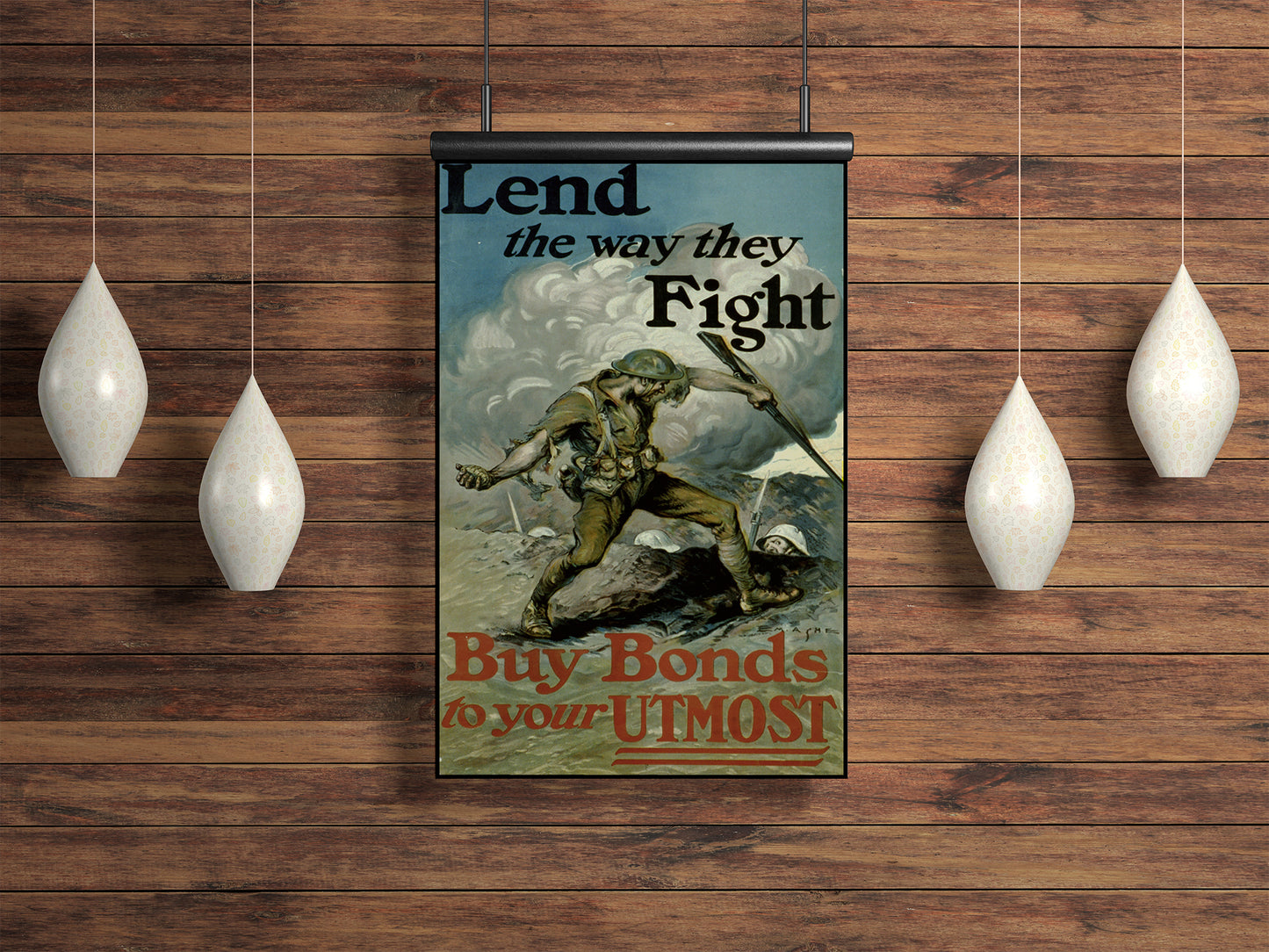 "Lend the way they Fight - War Bonds"