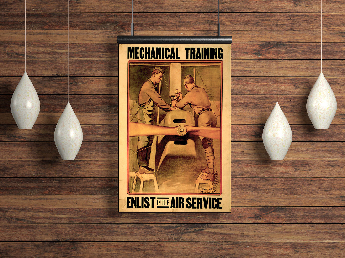 "Mechanical Training - Enlist in the Air Service"