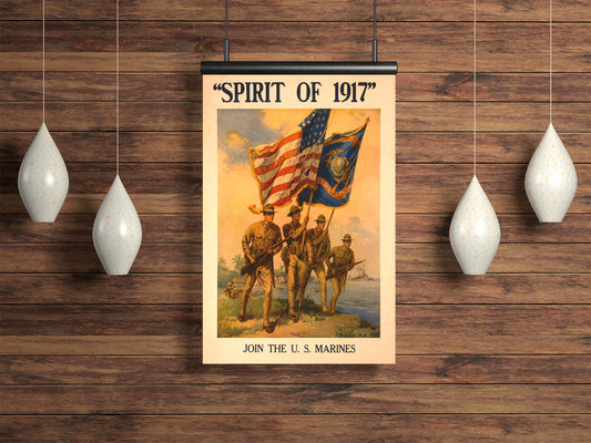 "Spirit of 1917 - Join the U.S. Marines"