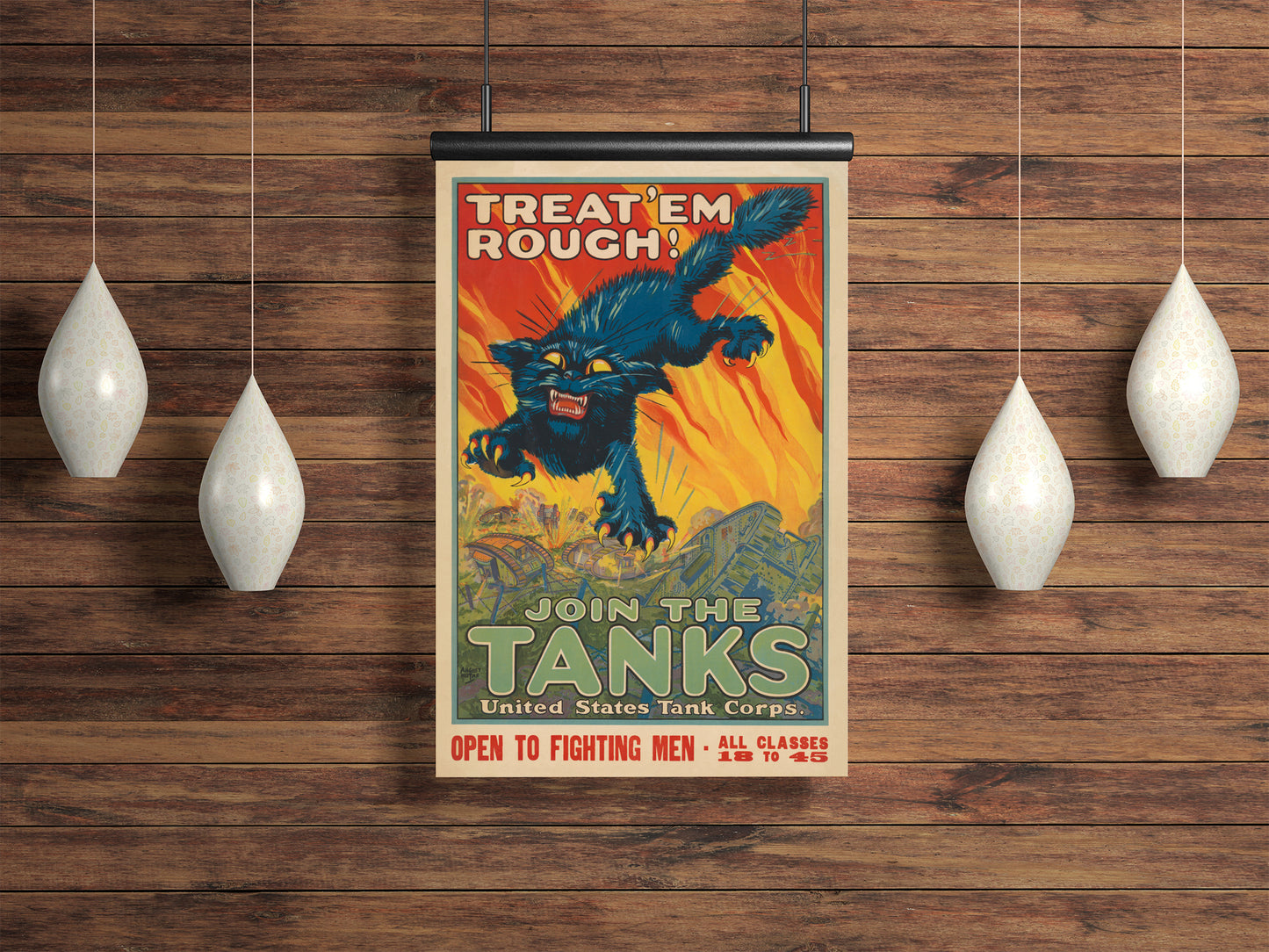 "Treat 'Em Rough! - Join the Tanks"