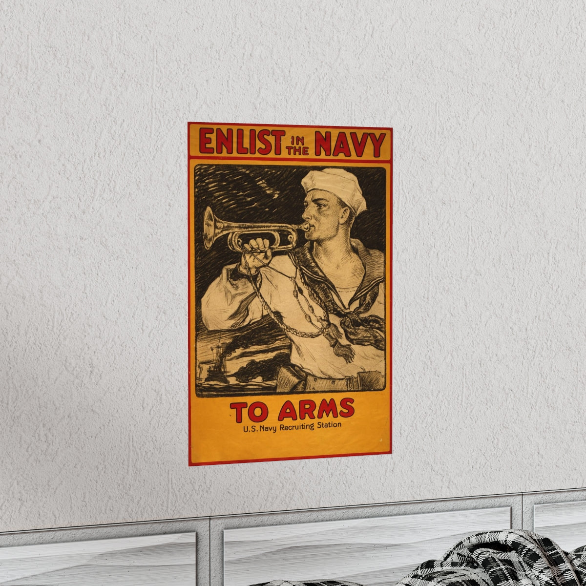 "Enlist in the Navy - To Arms"