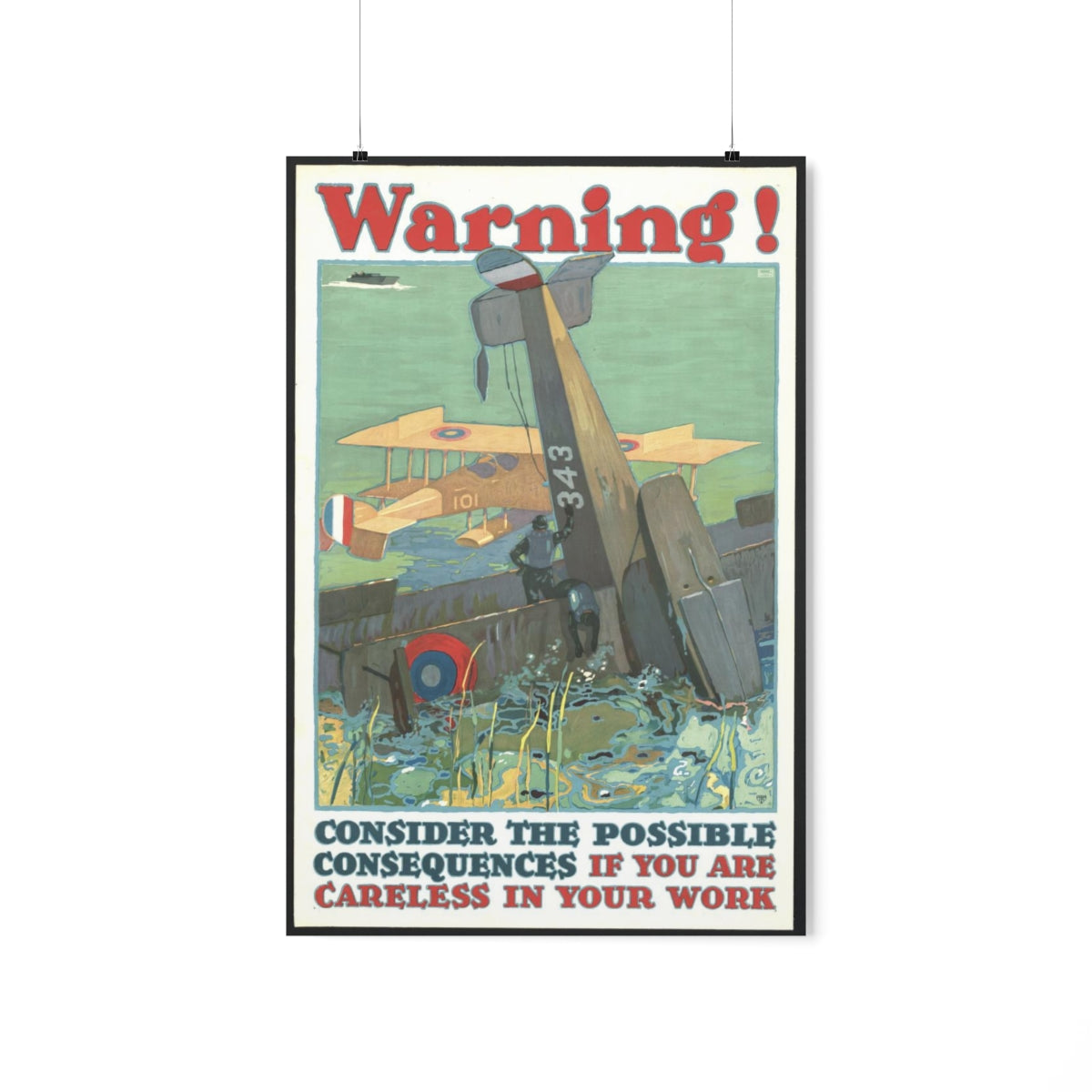 "Warning!" - Careless Work