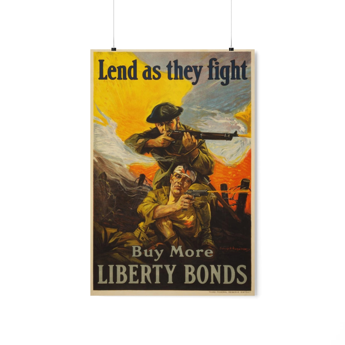 "Lend As They Fight"