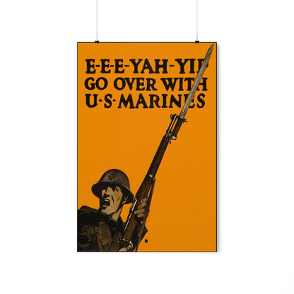 "E-E-E Yah Yip  Go Over With U.S. Marines"