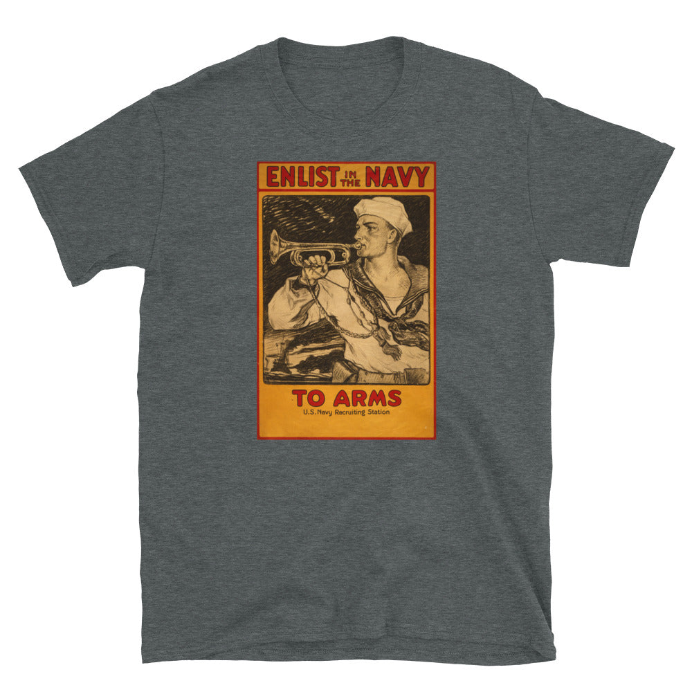 "Enlist in the Navy" WWI Poster T-shirt