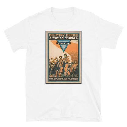 "For Every Fighter A Woman Worker" WWI Poster T-shirt