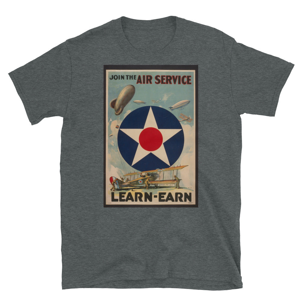 "Join the Air Service" WWI Poster T-shirt