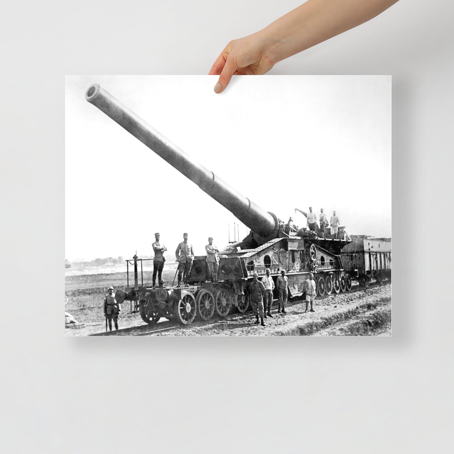 French 400mm Railway Gun.