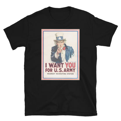 "I Want YOU - For U.S. Army" WWI Poster T-shirt