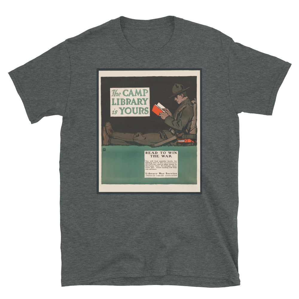 "Read to Win the War" - American Library Association WWI Poster T-shirt