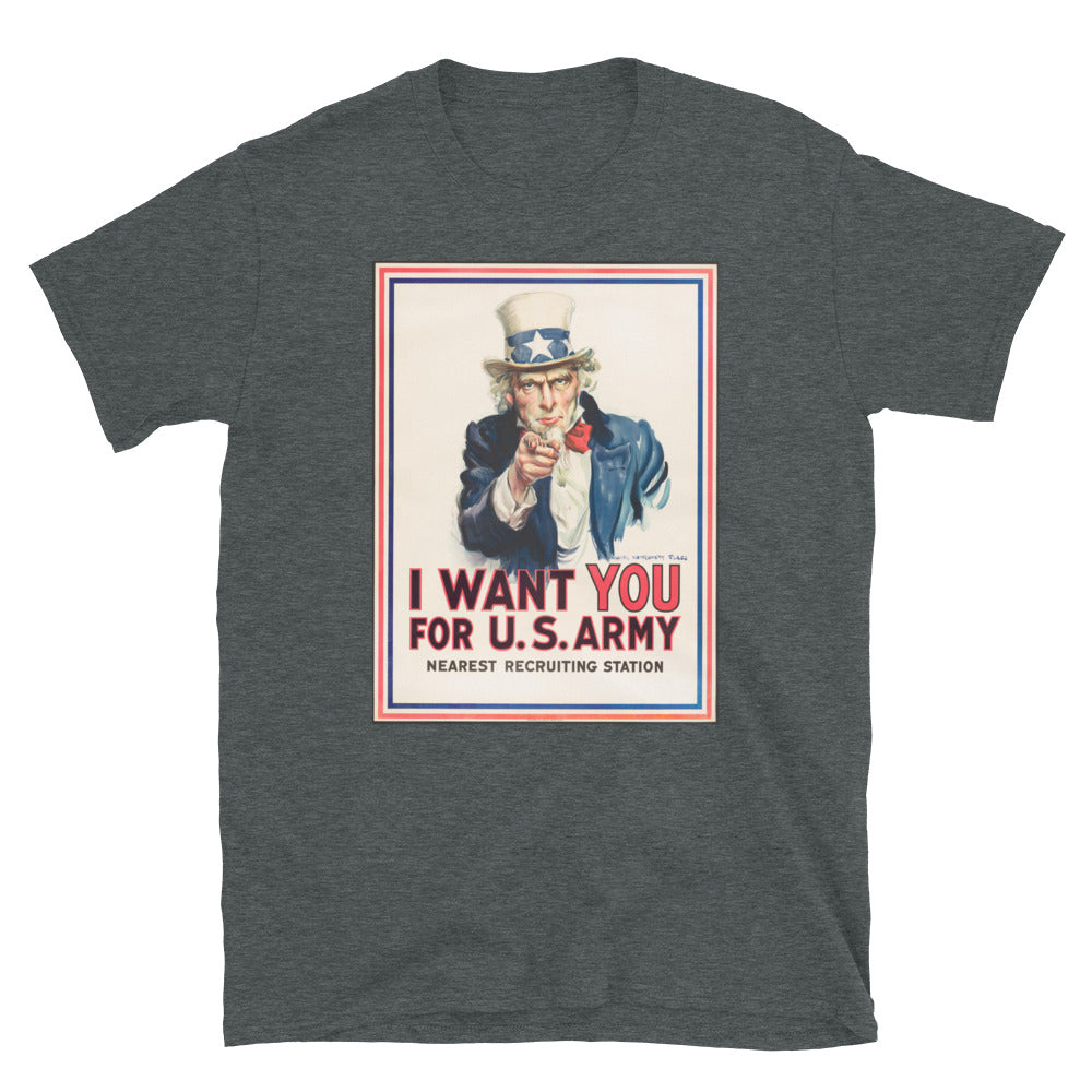 "I Want YOU - For U.S. Army" WWI Poster T-shirt