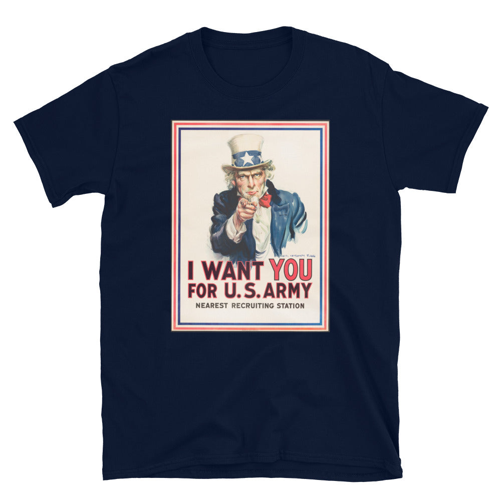 "I Want YOU - For U.S. Army" WWI Poster T-shirt