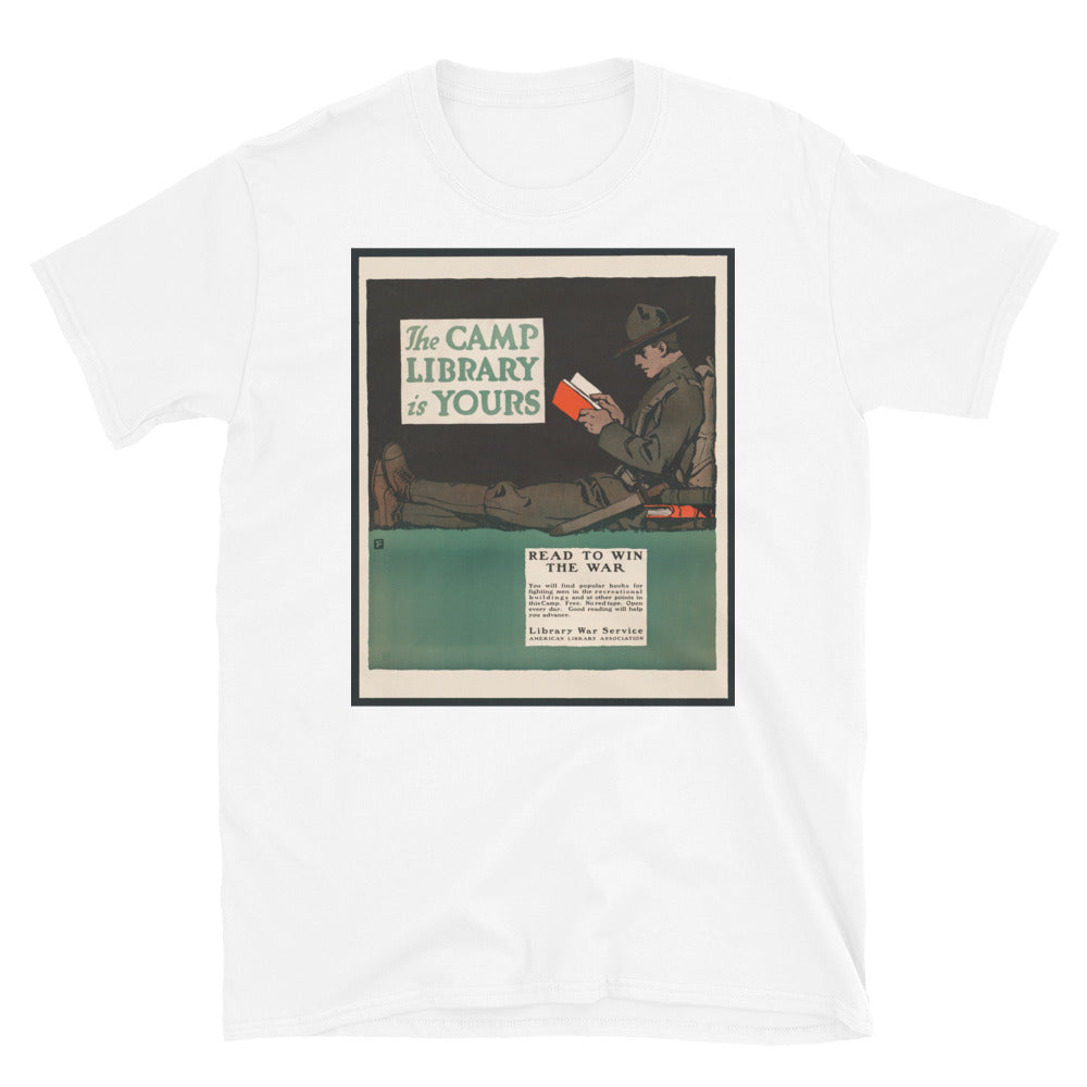 "Read to Win the War" - American Library Association WWI Poster T-shirt